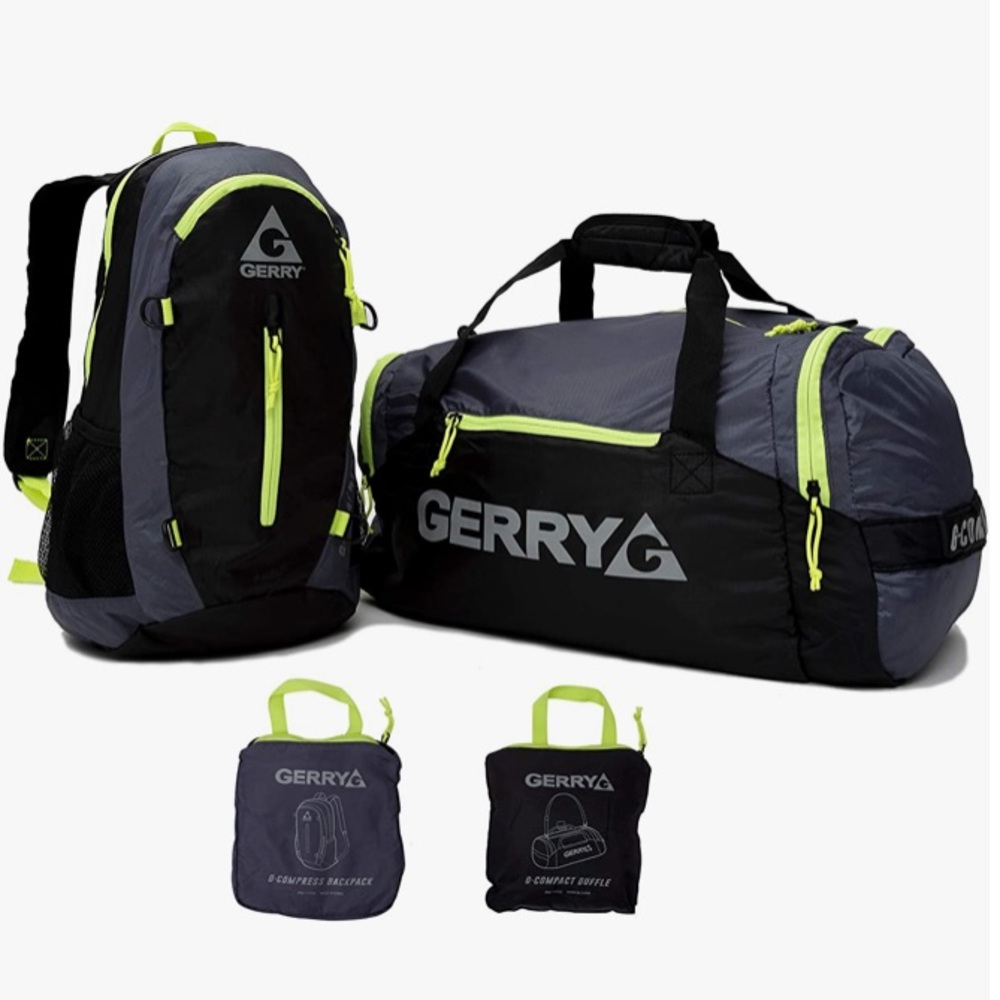 Gerry 2 Lightweight Packable Backpack Duffel Bag - image 1